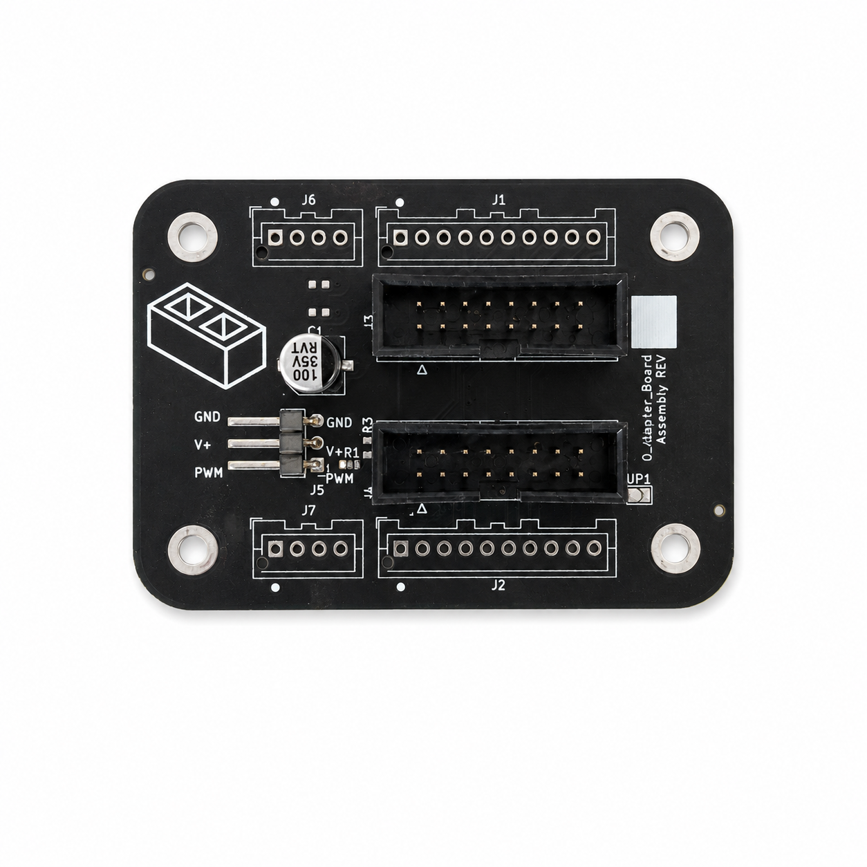 basically Sorter Servo Adapter Board (black)